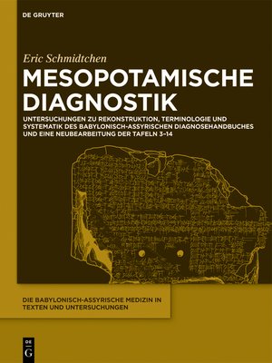 cover image of Mesopotamische Diagnostik